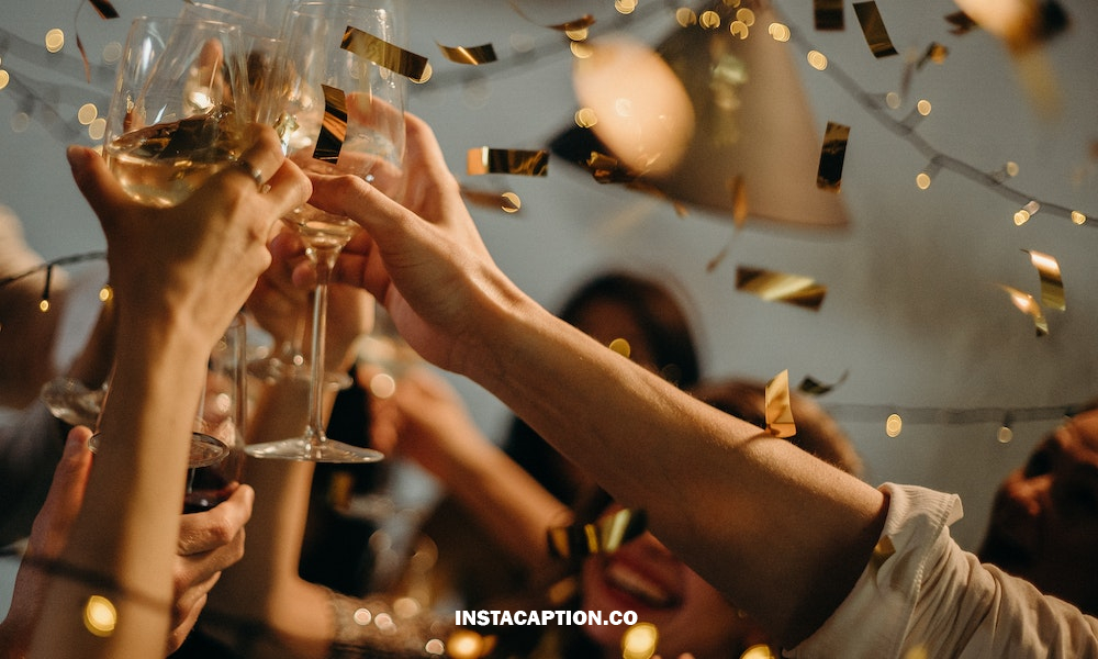 Champagne Captions For Instagram & Quotes