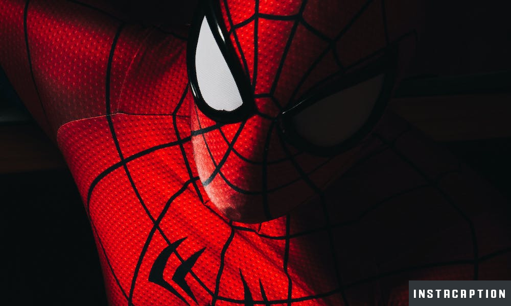 Spider Man Captions For Instagram