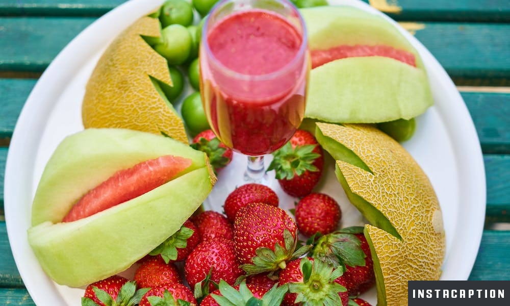 Fruit Juice Captions For Instagram