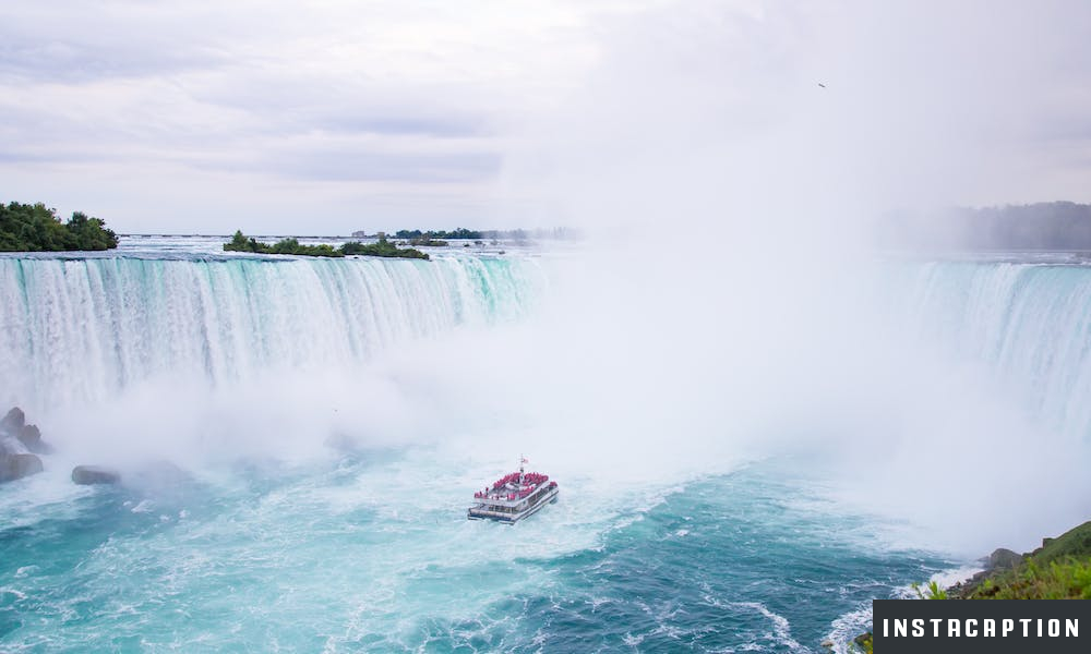 Niagara Falls Captions For Instagram