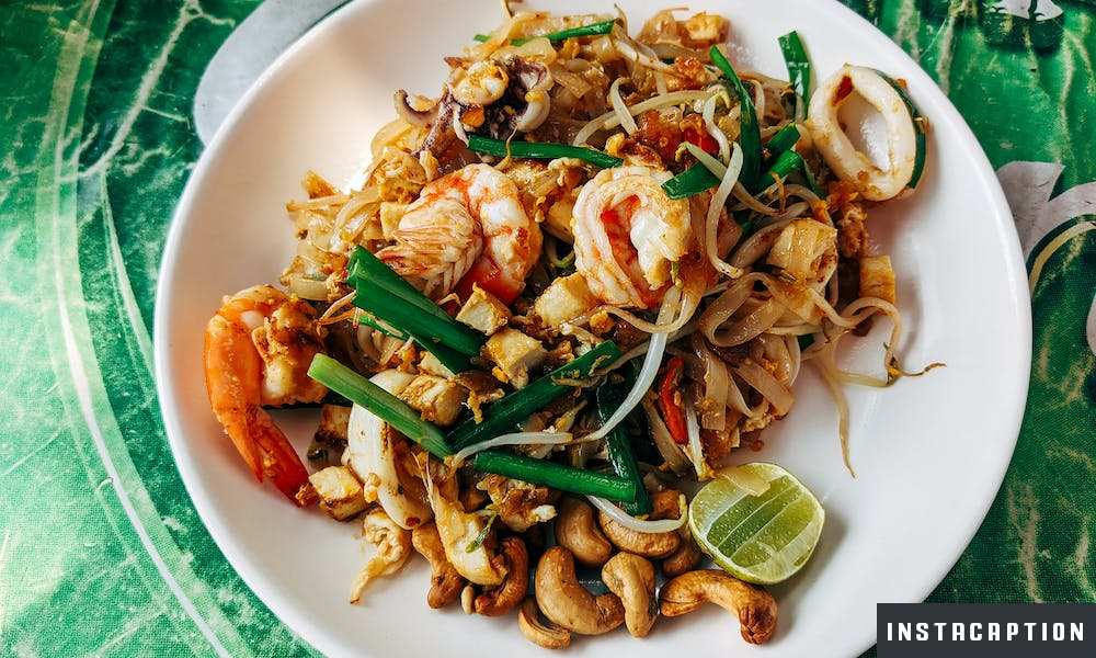 Thai Food Captions For Instagram